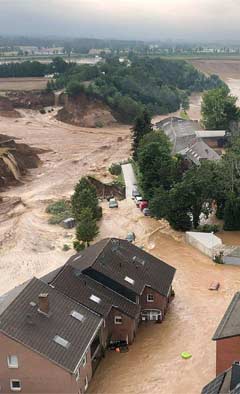 Flood disaster in Germany